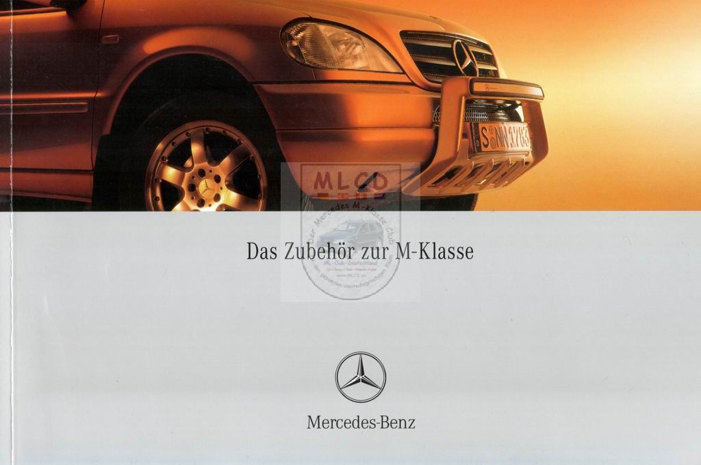 Mercedes-Benz W163 Das Zubehör zur M-Klasse 2001 04 April