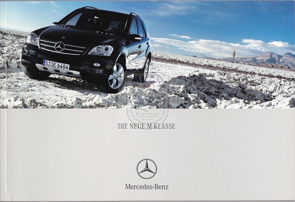 Mercedes-Benz W164 DIE NEUE M-KLASSE. 2005 12 Dezember