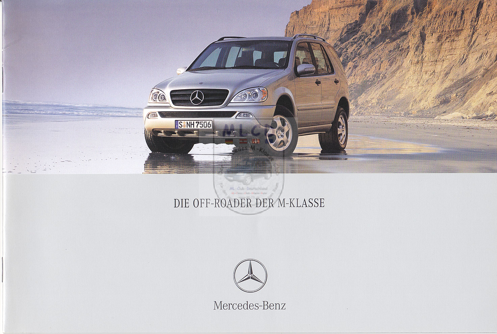 Mercedes-Benz W163 Die Off-Roader der M-Klasse 2001 05 Mai