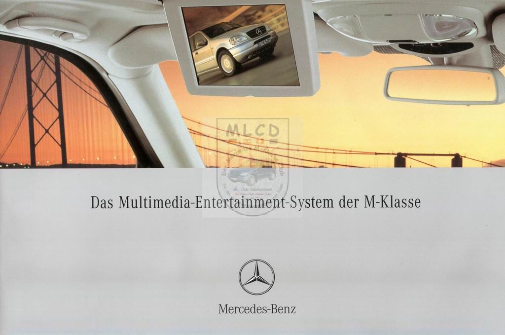 Mercedes-Benz W163 M-Klasse Multimedia-Entertainment-System
